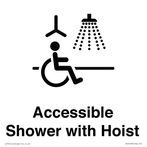 Accessible Shower with Hoist